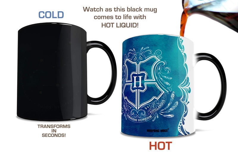 Morphing Mugs Harry Potter - Ravenclaw - Aguamenti - One 11 oz Color Changing Heat Sensitive Ceramic Mug â€“ Image Revealed When HOT Liquid Is Added! - Image 4